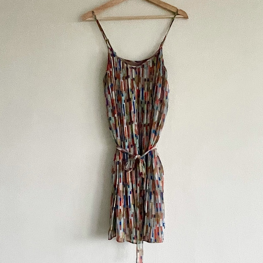 Fossil Sheer Patterned Dress